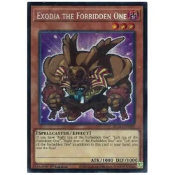 Exodia the Forbidden One (chibi artwork) - BLGG-EN002 - Secret Rare 1st Edition
