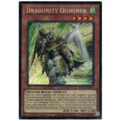 Dragunity Quirinus - BLGG-EN011 - Secret Rare 1st Edition