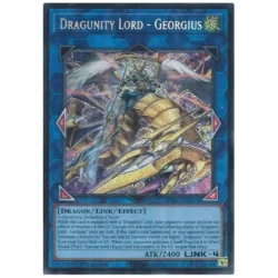Dragunity Lord - Georgius - BLGG-EN014 - Secret Rare 1st Edition
