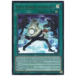 First Striker Advantage - BLGG-EN048 - Ultra Rare 1st Edition