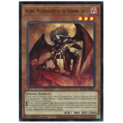 Scarm, Malebranche of the Burning Abyss - BLGG-EN062 - Ultra Rare 1st Edition