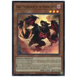 Graff, Malebranche of the Burning Abyss - BLGG-EN063 - Ultra Rare 1st Edition