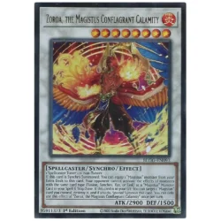 Zoroa, the Magistus Conflagrant Calamity - BLGG-EN093 - Ultra Rare 1st Edition