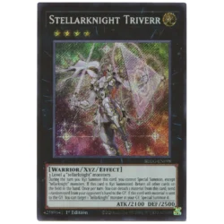 Stellarknight Triverr - BLGG-EN098 - Secret Rare 1st Edition