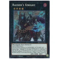 Raider's Knight - BLGG-EN099 - Secret Rare 1st Edition