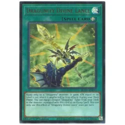 Dragunity Divine Lance - BLGG-EN113 - Ultra Rare 1st Edition