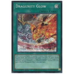 Dragunity Glow - BLGG-EN117 - Secret Rare 1st Edition