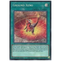 Ground Xeno - BLGG-EN123 - Secret Rare 1st Edition