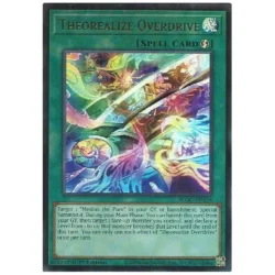 Theorealize Overdrive - BLGG-EN128 - Ultra Rare 1st Edition