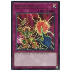 Raigeki Break - BLGG-EN131 - Ultra Rare 1st Edition