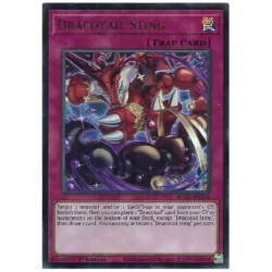 Dracotail Sting - BLGG-EN136 - Ultra Rare 1st Edition