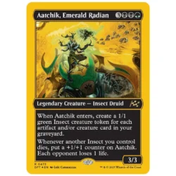 Aatchik, Emerald Radian (First-Place Foil) - Aetherdrift (DFT)