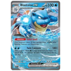 Blastoise ex - SV07: Stellar Crown (SCR)