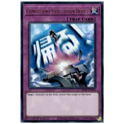 Compulsory Evacuation Device - RA05-EN125 - Ultra Rare 1st Edition