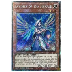Diviner of the Herald - RA05-EN017 - Platinum Secret Rare 1st Edition