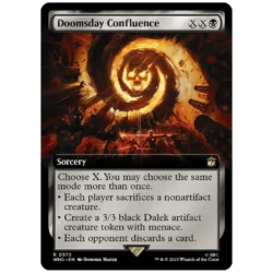 Doomsday Confluence (Extended Art) - Universes Beyond: Doctor Who (WHO)
