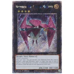 Number 16: Shock Master - RA04-EN116 - Platinum Secret Rare 1st Edition