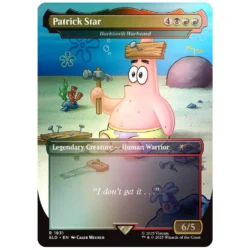 Patrick Star - Barktooth Warbeard (Rainbow Foil) - Secret Lair Drop Series (SLD)