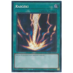 Raigeki - RA05-EN110 - Secret Rare 1st Edition
