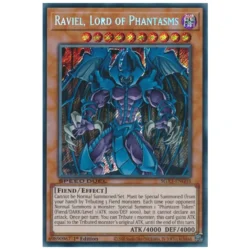 Raviel, Lord of Phantasms - SGX3-ENG03 - Secret Rare 1st Edition