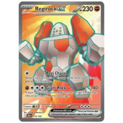 Regirock ex - 214/182 - SV10: Destined Rivals (DRI)