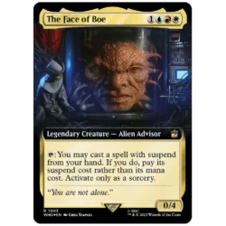 The Face of Boe (Extended Art) - Universes Beyond: Doctor Who (WHO)