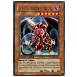 White-Horned Dragon - MDP2-EN006 - Rare Limited Edition