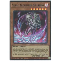 Skull Archfiend of Chaos - CORI-EN002 - Super Rare 1st Edition
