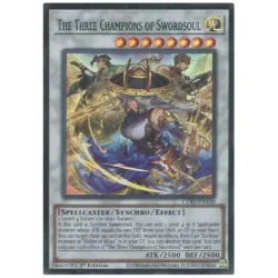 The Three Champions of Swordsoul - CORI-100 - Super Rare 1st Edition