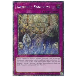 Artifact Sanctum - RA04-EN217 - Platinum Secret Rare 1st Edition