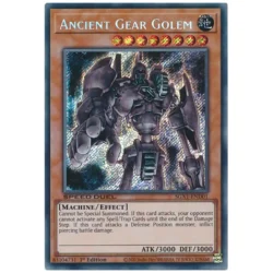 Ancient Gear Golem - SGX1-END01 - Secret Rare 1st Edition