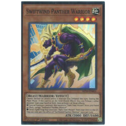 Swiftwind Panther Warrior - BETB-EN001 - Super Rare 1st Edition