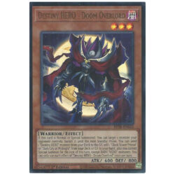Destiny HERO - Doom Overlord - BETB-EN022 - Ultra Rare 1st Edition
