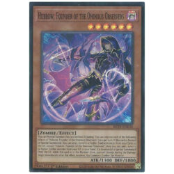 Hubrow, Founder of the Ominous Observers - BETB-EN030 - Super Rare 1st Edition