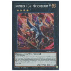 Number 104: Masquerade V - BETB-EN042 - Secret Rare 1st Edition