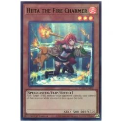 Hiita the Fire Charmer - CH02-EN002 - Ultra Rare 1st Edition