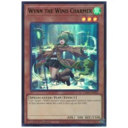 Wynn the Wind Charmer - CH02-EN003 - Ultra Rare 1st Edition