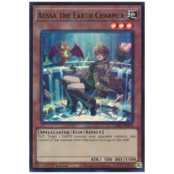 Aussa the Earth Charmer - CH02-EN004 - Ultra Rare 1st Edition
