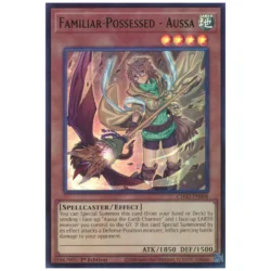 Familiar-Possessed - Aussa (alternate artwork) - CH02-EN008 - Ultra Rare 1st Edition
