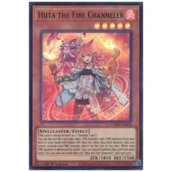 Hiita the Fire Channeler - CH02-EN010 - Ultra Rare 1st Edition