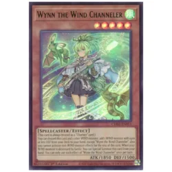 Wynn the Wind Channeler - CH02-EN011 - Ultra Rare 1st Edition