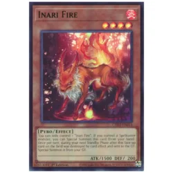 Inari Fire - CH02-EN014 - Ultra Rare 1st Edition