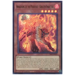 Awakening of the Possessed - Greater Inari Fire - CH02-EN018 - Ultra Rare 1st Edition