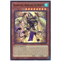 Duamutef, Blessing of Horus - CH02-EN023 - Ultra Rare 1st Edition