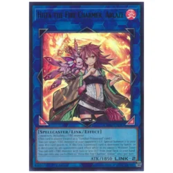 Hiita the Fire Charmer, Ablaze - CH02-EN043 - Ultra Rare 1st Edition