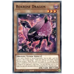 Roxrose Dragon - L5DD-ENA12 - Common 1st Edition