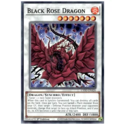 Black Rose Dragon - L5DD-ENA26 - Common 1st Edition