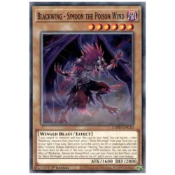 Blackwing - Simoon the Poison Wind - L5DD-ENC10 - Common 1st Edition