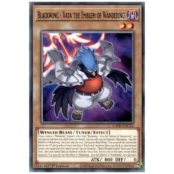 Blackwing - Vata the Emblem of Wandering - L5DD-ENC12 - Common 1st Edition
