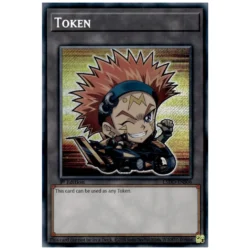 Token (Crow) (Chibi Artwork) - L5DD-ENS06 - Secret Rare 1st Edition